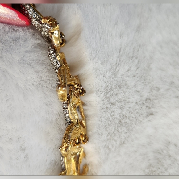 Butler Fifth Avenue Vintage Running Horses Crystal Bracelet - Picture 7 of 14